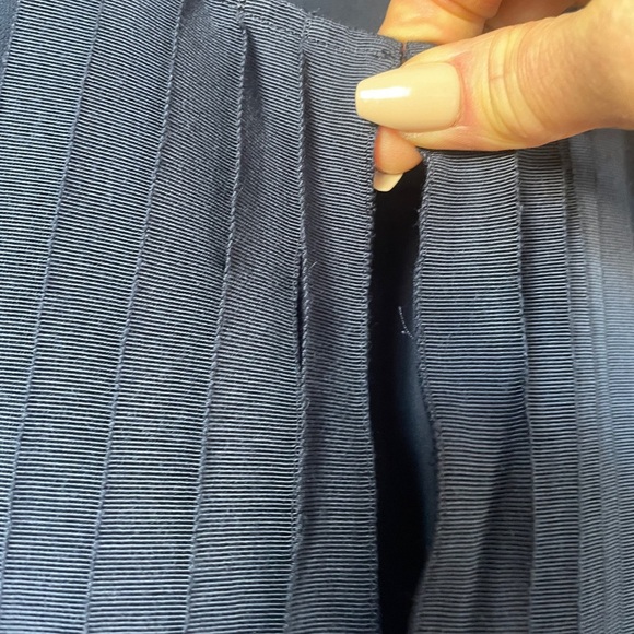 J. Crew TALL NAVY BLUE Cap Sleeve Top - Picture 7 of 9